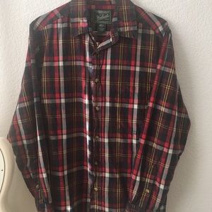 Woolrich plaid casual button down shirt